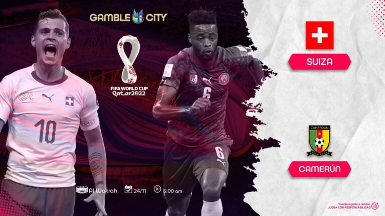 Suiza vs Camerún