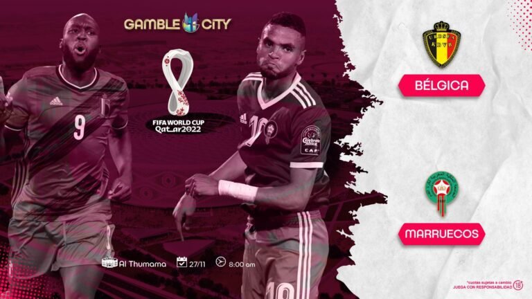 Bélgica vs Marruecos