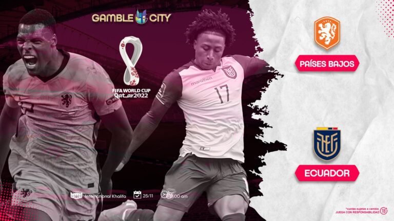 Paises Bajos vs. Ecuador