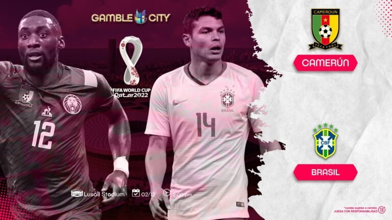 Camerún vs Brasil